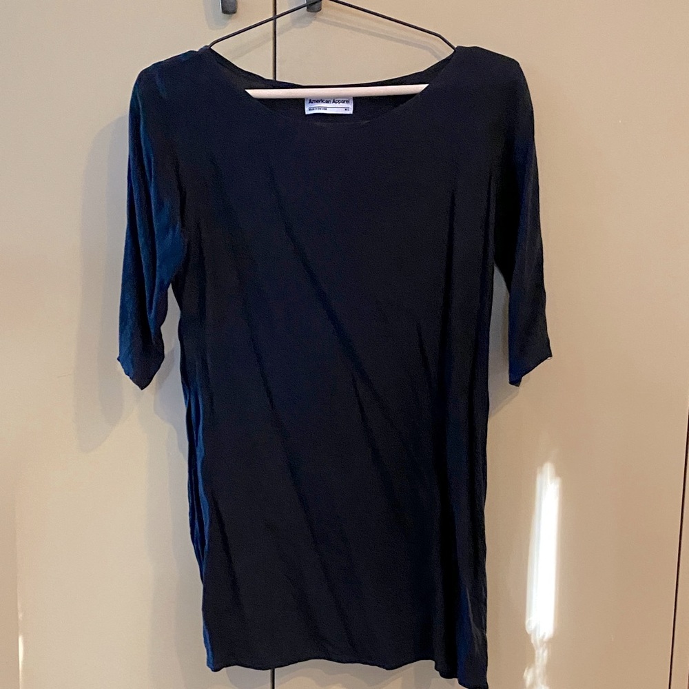 Y2K Vintage American Apparel Made in USA Tunic Top